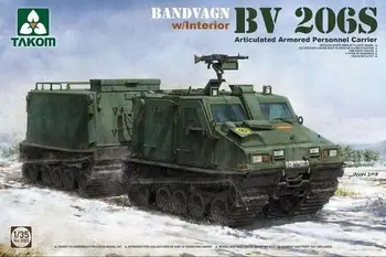 Сочлененный бронетранспортер TAKOM 2083 Bandvagn Bv206S в масштабе 1/35