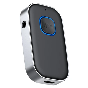RISE-приемник Bluetooth 5.0 для автомобиля, адаптер Bluetooth AUX с шумоподавлением, музыкальный приемник Bluetooth для домашней стереосистемы