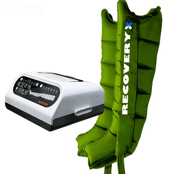компрессионный массажер для ног с воздушным сжатием 6-камерная спортивная система восстановления воздуха comssion boots система сжатия воздуха