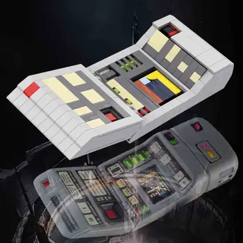 MOC Starfleet TR-580 Tricorder VII Строительные Блоки Модель Космической Войны Серии Развивающих Блоков Игрушки Для Детских Подарков На День рождения