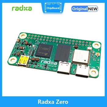 Radxa Zero 512 Ram без Emmc четырехъядерная мини-плата разработки, мощная альтернатива Raspberry Pi Zero W