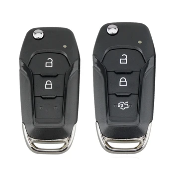 Автомобильный умный дистанционный ключ 433 МГц для Ford, 3 кнопки и 2 кнопки