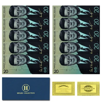 10 шт. и конверт с долларами США, банкноты президента Джона Ф. Кеннеди, 20 долларов США, поделки для дома, декоративные сувениры