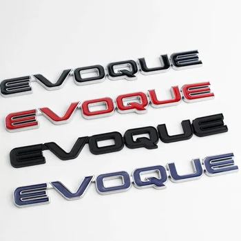 Металлические Буквы Логотипа Evoque Эмблема Багажника Автомобиля Значок Для Land Rover Range Rover L551 L538 2019 2013 2015 Evoque Стикеры Аксессуары