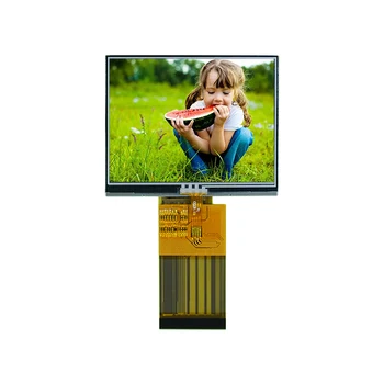 3,5-дюймовый горизонтальный экран 86 box screen разрешение 320x240 60Pin 24-битный интерфейс RGB четырехпроводной резистивный сенсорный