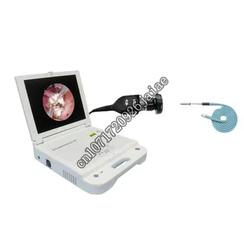 Портативный эндоскопический аппарат эндоскоп для горла портативная ПЗС-система ent с медицинским видеомагнитофоном
