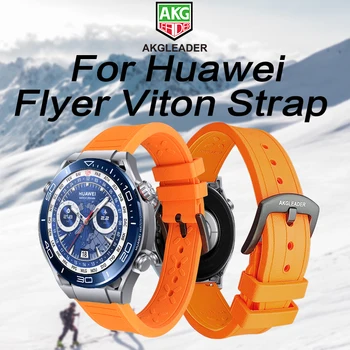 AKGLEADER Фторопластовый Ремешок Для Huawei Watch Gt 2 GT 3 Pro Спортивный Ремешок Для часов Huawei Gt2 GT3 Pro Замена Браслета