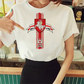 Белорусский топ, женская летняя футболка с японским аниме, женская одежда из аниме y2k harajuku