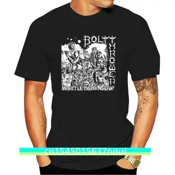 Новая хлопковая футболка с метателем Болтов, Мужская Женская футболка, Дэт-металлическая футболка, Футболка с метателем болтов, Короткий рукав 010841
