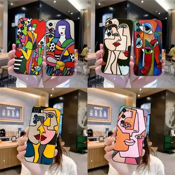Чехол для телефона с абстрактной живописью Picasso для смартфона Huawei Mate 40 Pro 10 20 30 Lite Nova 7 6 5 4 3 Se 5G 4e 3e 3i 2s