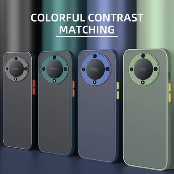 Для Honor Magic 5Lite Light Case X9A 5g Силиконовый Край Жесткого ПК Матовая Задняя Крышка Для Honor Magic5 Lite 5G Защита Камеры Fundas