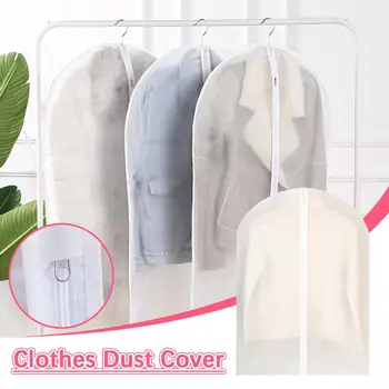 Пылезащитная защитная сумка для одежды, полностью закрытая с сумкой для одежды, прочная Подвесная сумка для хранения одежды на молнии Cl A0D9