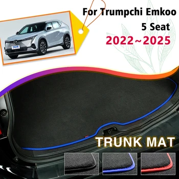Для GAC Trumpchi Emkoo 2022 2023 2024 2025 Автомобильные Коврики Для Заднего Багажника Из Полиэстера И Фланели Для Хранения Грузовых Ковров Pad Rugs Автоаксессуары