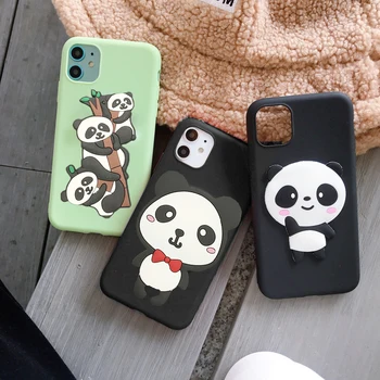 Милый Мультяшный Чехол Happy Panda Для Huawei Honor X9A X8 X7A X6 X5 X50 X40 X30 X20 X10 Max Животные Медведь Мягкий Чехол Из ТПУ