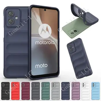 Для Motorola Moto G54 5G Global XT2343-1, XT2343-2 Роскошный Волшебный Щит Противоударный Мягкий Чехол из ТПУ Матовая Силиконовая Задняя Крышка