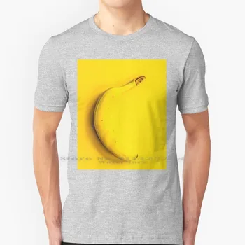 Футболка с изображением желтого банана и фруктов, футболка из хлопка 6XL, желтый банан, Банановый фрукт, хардкор, Золотой Банан Для ее идеи, девочка-подросток