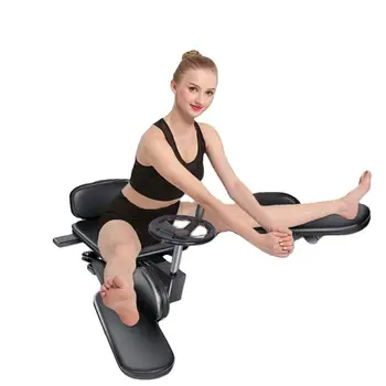 Тренажер для йоги с раздельными ногами для занятий фитнесом с регулируемым колесом