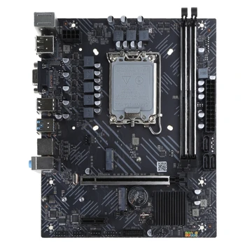 Новейшая материнская плата H610 Поддерживает процессор Intel12/13 LGA 1700 2x DDR4 NVME M.2