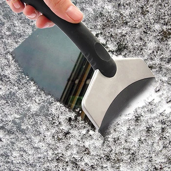 1 шт. прочная автомобильная лопата для снега, инструмент для удаления снега с лобового стекла автомобиля, инструмент для автоматической разморозки, инструмент для чистки, зимние аксессуары для автомобилей