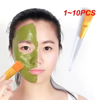 1 ~ 10ШТ Кисть для маски для лица Профессиональные водонепроницаемые кисти для макияжа из прочного волокна, инструменты для нанесения тонального крема для лица