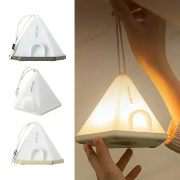 Портативный Светодиодный фонарь в форме палатки с 6 режимами освещения, срочный свет, Подвесная лампа на батарейках, USB-аккумуляторная лампа