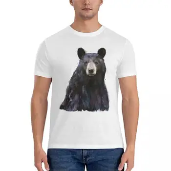 Приталенная футболка Black Bear, мужская одежда, мужские футболки, брендовая футболка, мужская хлопковая футболка