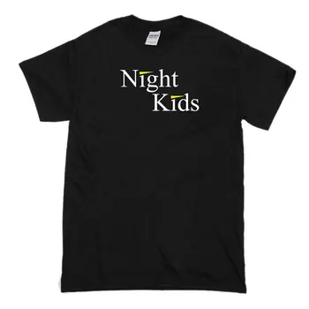 Футболка Night Kids с надписью Initial D, короткая футболка