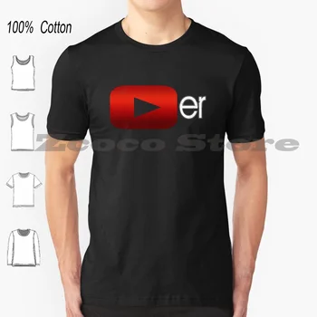 Youtube Player, мягкая модная футболка из 100% хлопка для мужчин и женщин, Youtube Player, Youtube Player, Youtuber, позволяет игроку забавляться