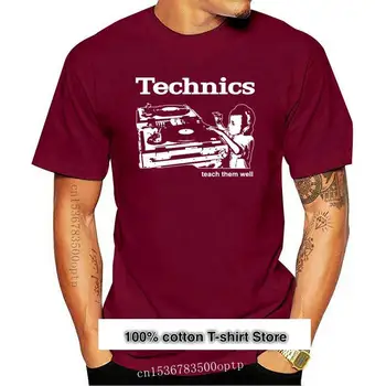 Camiseta giratoria TECHNICS para niños, camisa de vinilo para enseñar a Chico, DJ, todos los tamaños, S40, nuevo