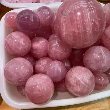 Диаметр 100% натурального розового хрустального шара для обработки воздушного шара с водой оптом + бесплатная доставка