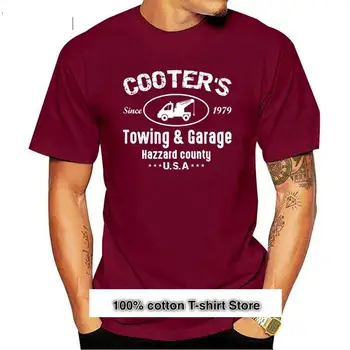 Новые Вагины remolque camiseta de los Dukes de Hazzard loco Cooter 4019