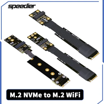 ADT R45SF R45SL M.2 Ключ NVMe От M До M.2 WiFi Ключ E NIC Твердотельный Накопитель SSD Удлинитель Riser Card Поддержка PCIe 4.0 3.0