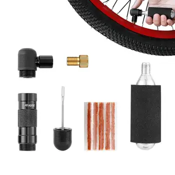 Co2-насос для велосипедных шин, Горный велосипед, инструмент для ремонта шоссейных велосипедов, складных велосипедов Mtb и многое другое