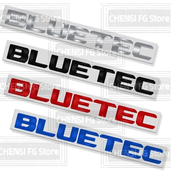 3D Металлический Сплав Значок BLUETEC Для GL350 320 GLK250 S350 C220 E200 W212 W204 W222 W166 Синий TEC Эмблема Заднего Багажника Автомобиля Наклейка