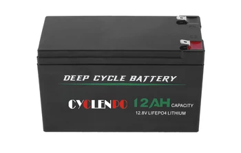 литий-ионный аккумулятор Lifepo4 12 В 12ач для ИБП и освещения