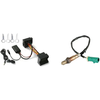 1 шт. Автомобильный аудио-адаптер Bluetooth-кабеля и 1 шт. Датчик кислорода, датчик O2, соотношение воздуха и топлива Lambda