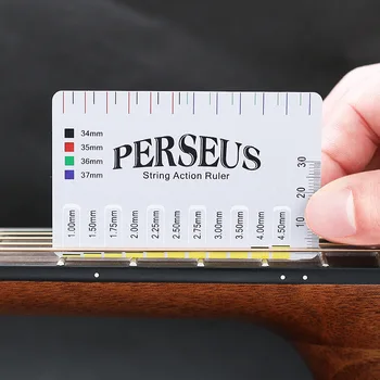 Измеритель струн для гитары, классическая бас-гитара, инструмент для измерения струн для грифа из нержавеющей стали
