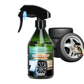 Спрей для чистки колес, спрей для удаления тормозной пыли, спрей для автомобильного колеса, Переносной очиститель обода и спрей для чистки шин, спрей для очистки обода Ca, техническое обслуживание 