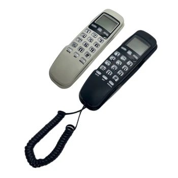 Стационарный телефон, проводной телефон, устанавливаемый на стену, Стационарный телефон мини-размера