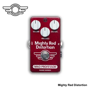 Mad Professor Mighty Red Distortion Профессиональная электрогитара с высоким коэффициентом усиления, педаль дисторшна, аксессуары для гитары