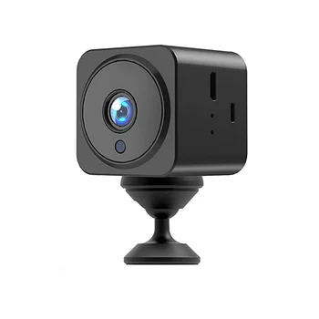 Мини-камера наблюдения 4K 1080P HD, камера Wi-Fi в помещении, камера с приложением для мобильного телефона в режиме реального времени, камера в помещении с батареей