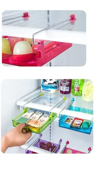 Универсальная полка для хранения в холодильнике, разделительный слой для хранения в холодильнике, креативный ящик для хранения типа tic