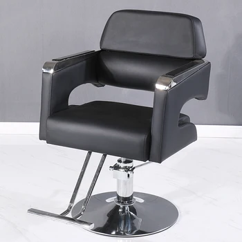 Роскошное вращающееся кресло, Профессиональное кресло для тату-салона красоты, Кресло для визажиста, Парикмахерское оборудование Behandelstoel LJ50BC
