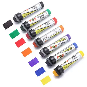 POP Водостойкая краска, Перманентный маркер многоразового использования, 20 мм, для рисования граффити, Маркеры, ручка для плакатов, школьные принадлежности