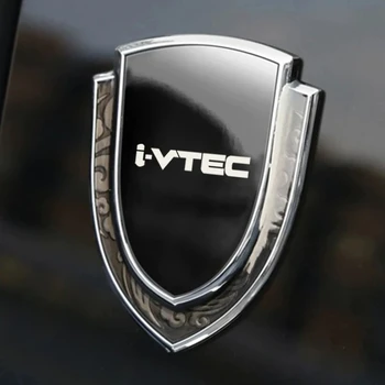 автомобильные наклейки 3Dmetal accsesories автоаксессуар для Honda acura ivtec i-vtec dohc civic accord