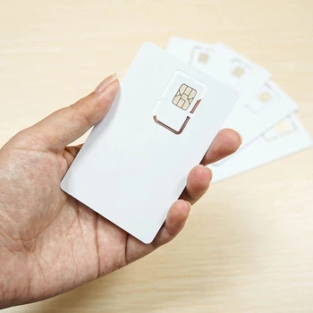 Доступная для записи программируемая пустая SIM-карта 4G Nano Micro USIM-карта размера Micro Nano FF 3FF 4FF 3 В 1